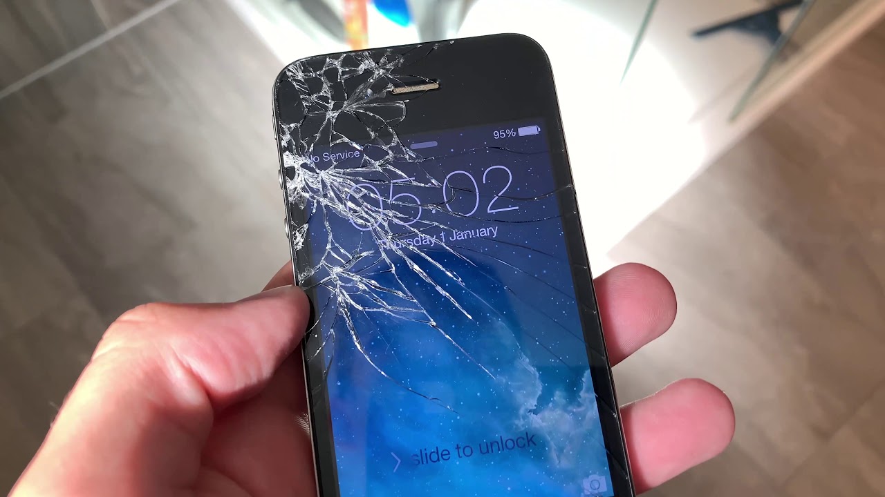 Тест iPhone 4 на удар и падение