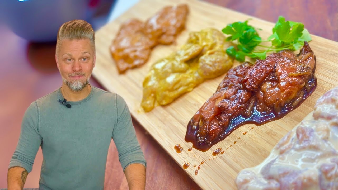 4 Freezer Friendly Chicken Marinades (meal prep basics)