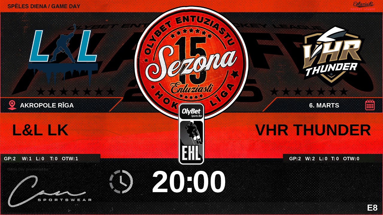 🎧🎤2026 03 06 | L&L LK (LLL) - VHR THUNDER (VHR) | E8