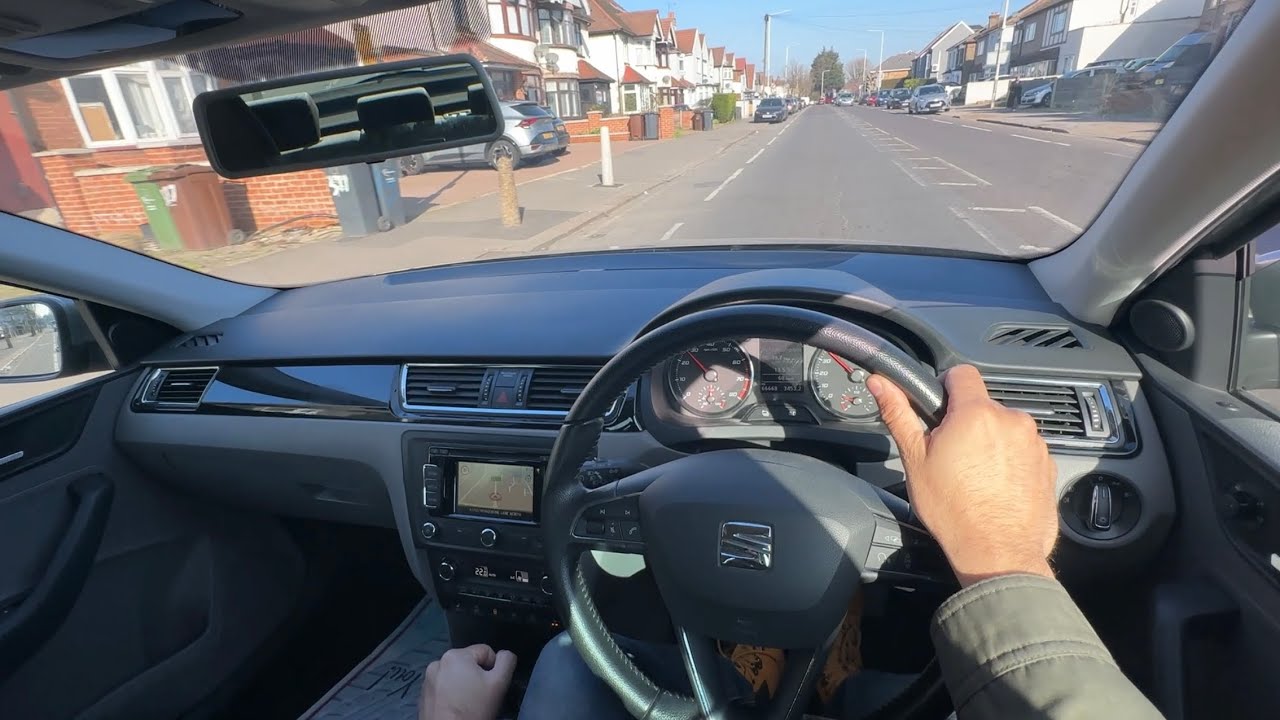 SEAT Toledo POV Test Drive Review NO TALKING ASMR