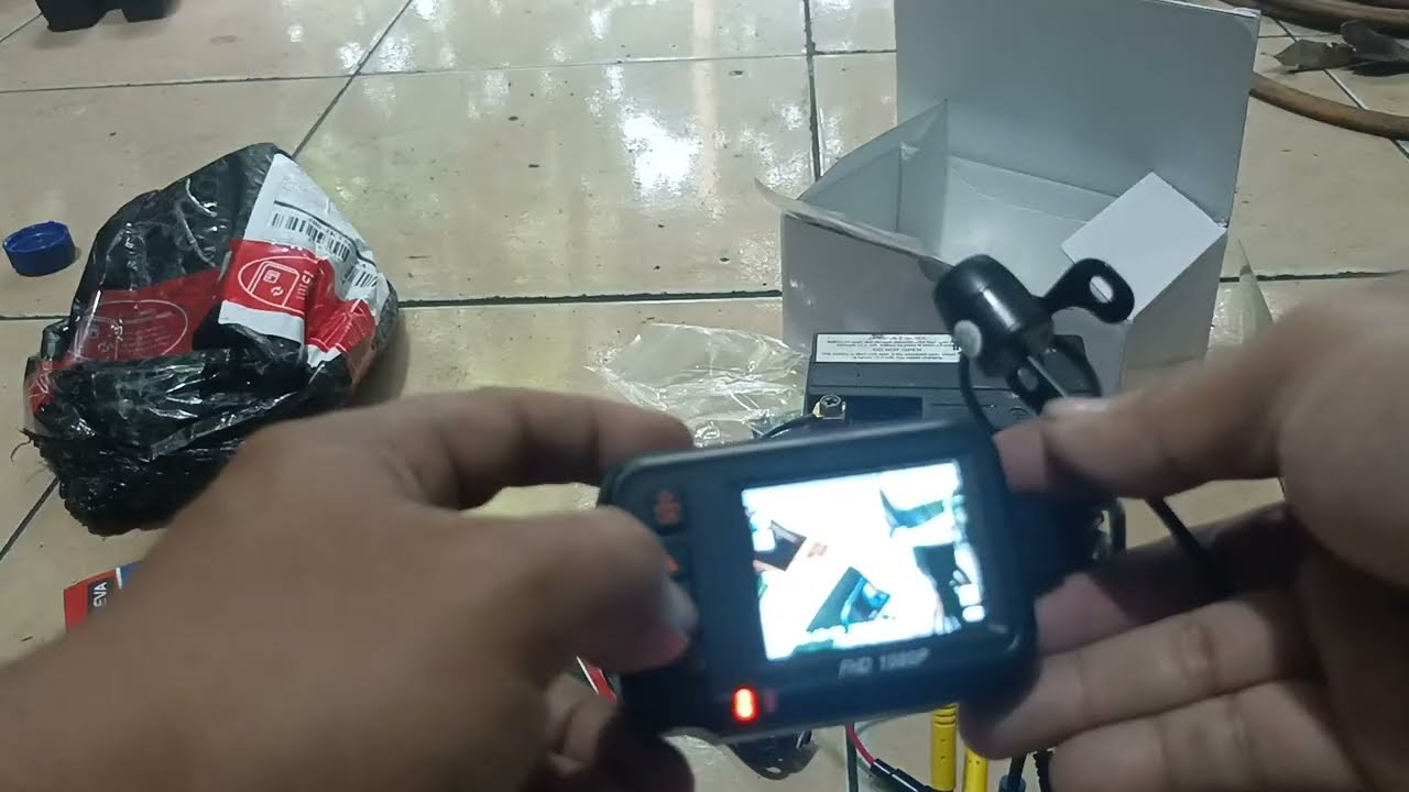 Unboxing + Tes Dashcam Motor !