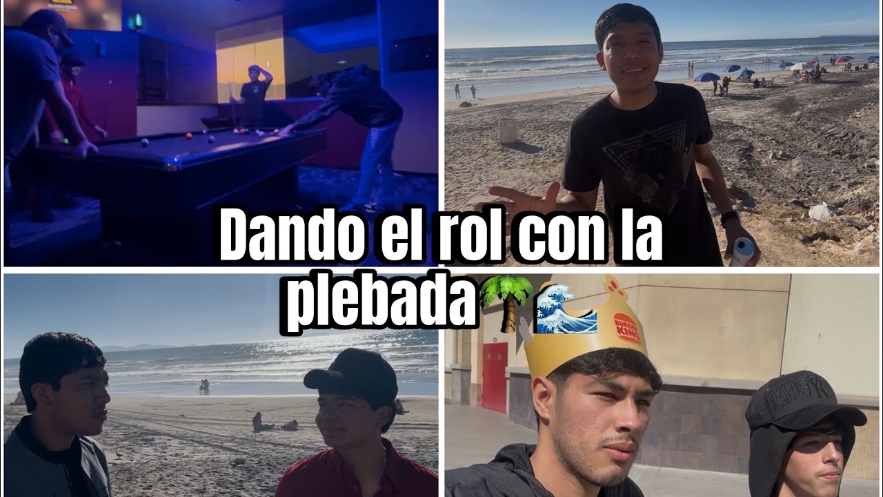 DANDO EL ROL CON LA PLEBADA 🌴🌊| LA CUADRILLA