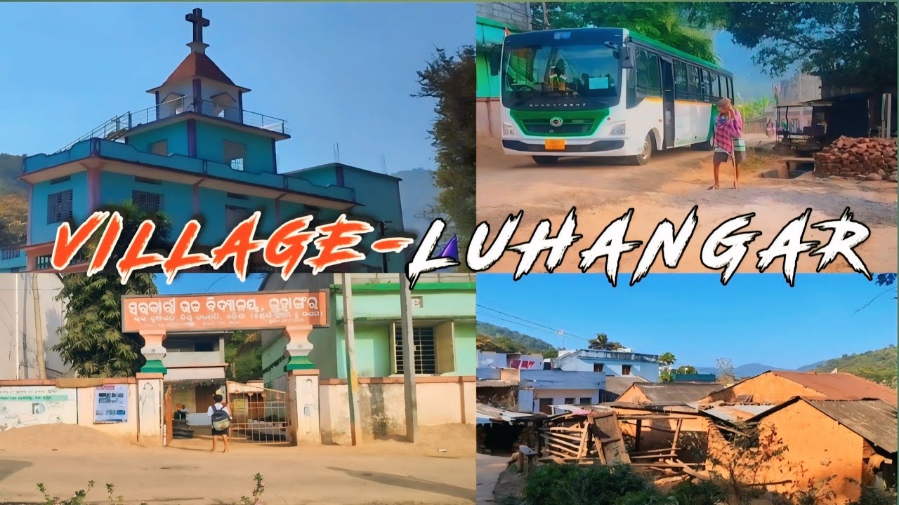 Village :-Luhangar //ଗାଁ ଲୁହାଙ୍ଗର //Kalebkarjee.... 🙏👍👆👈😜🔥...!