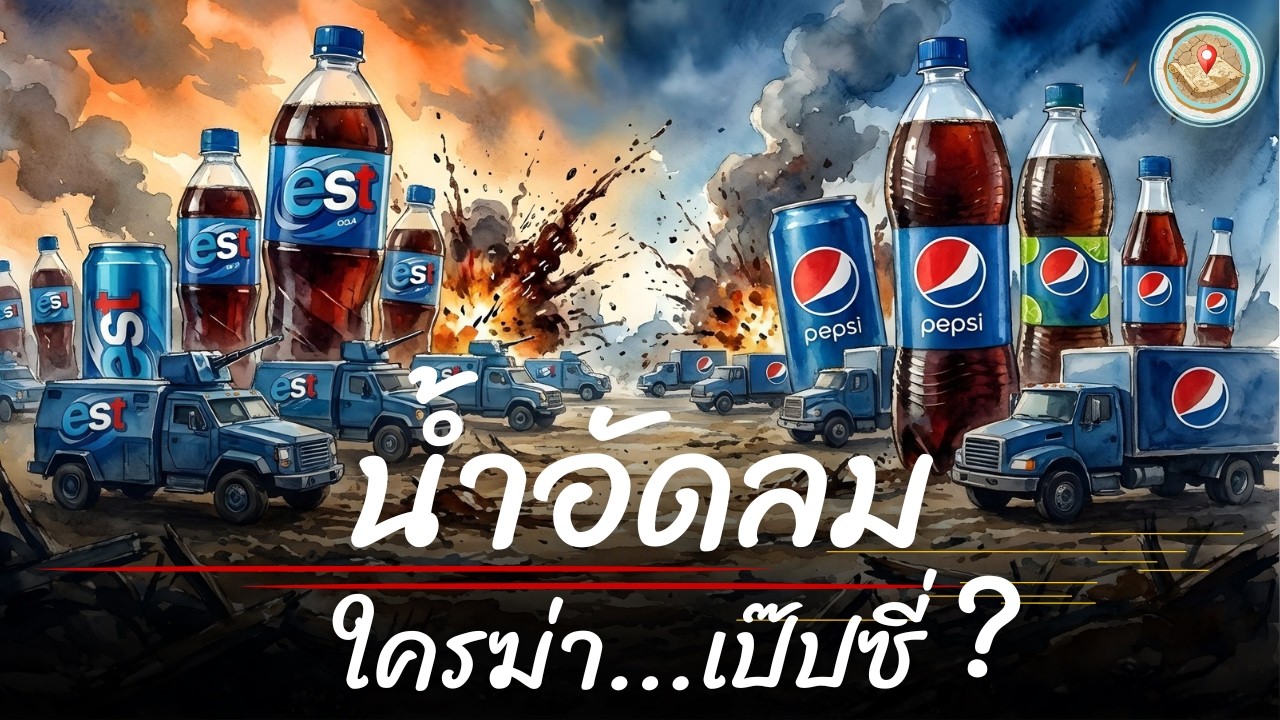 เปิดตำนานเลือด”น้ำอัดลม“ เมื่อเภสัชกรขายยามาขายน้ำอัดลมและสงครามที่ฆ่ากันด้วยฟองอากาศ | ตำนานปักหมุด