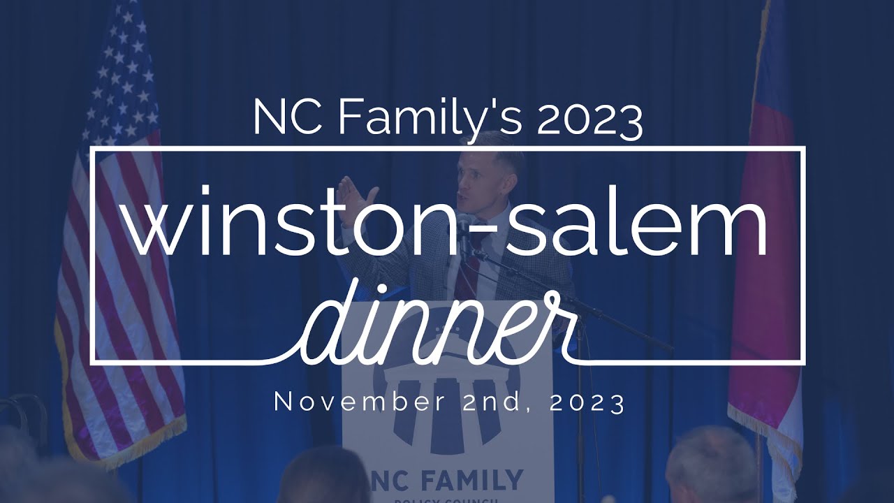 Joseph Backholm Challenges and Inspires at NC Family&rsquo;s Winston-Salem Dinner