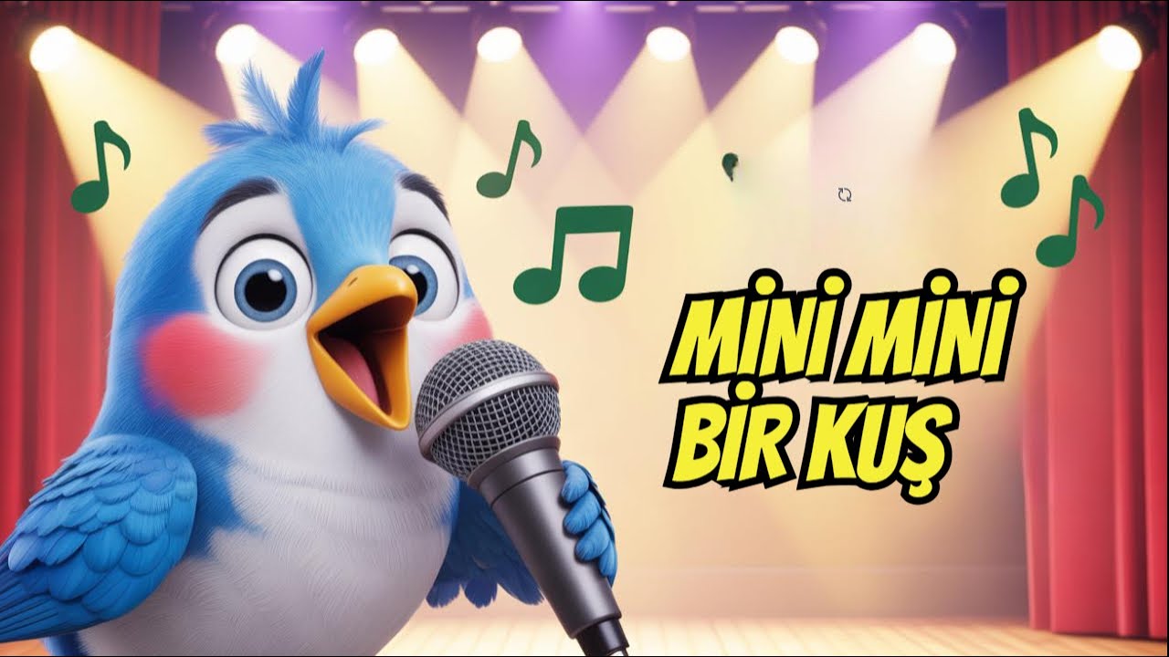 Mini Mini Bir Kuş şarkısı eğitici müzik 🐦