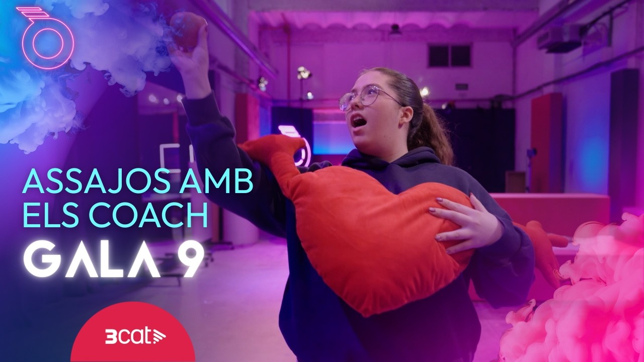 Assajos amb els coaches per a la GALA 9 | Eufòria