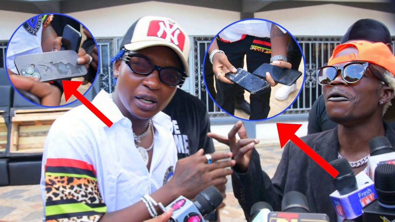 KIMEUMANA - HARMORAPA na TAJIRI CHUI nusu wazichape, tajiri aonesha kiburi ya pesa, avunja IPHONE 14