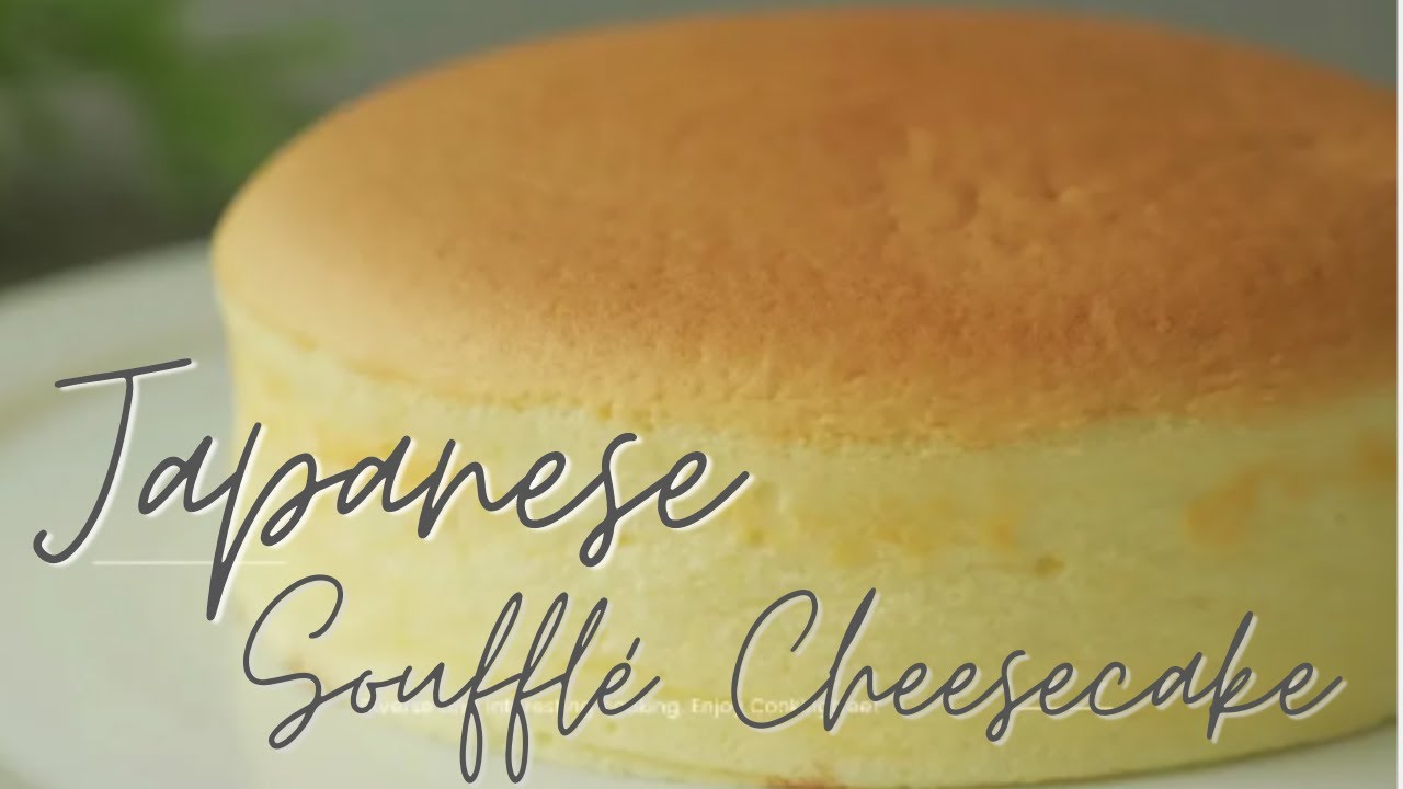 MOIST Japanese Soufflé Cheesecake I COTTON CHEESECAKE