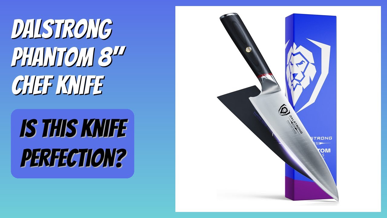 REVIEW (2025): Dalstrong Phantom 8" Chef Knife. Features