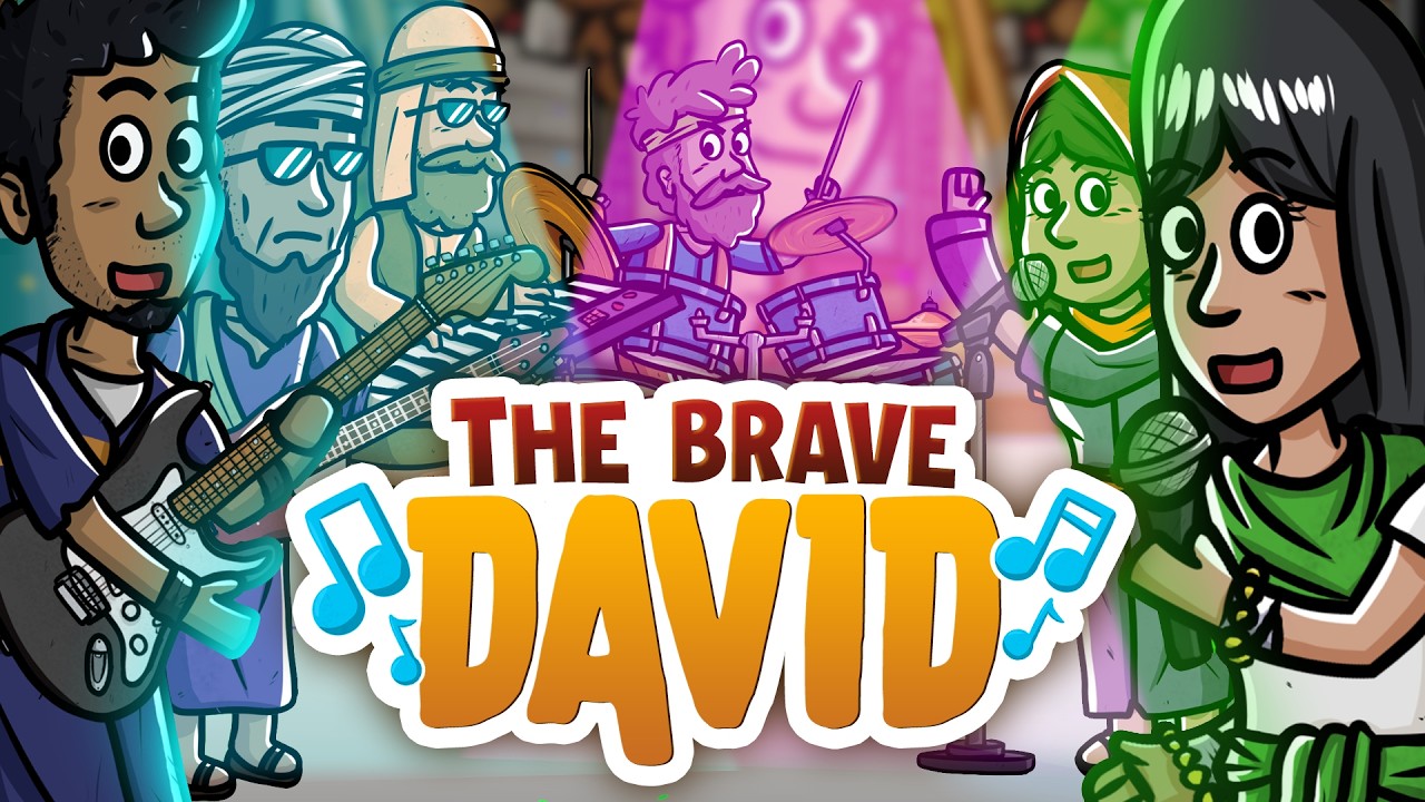 The Brave David 🎶 |✨SPECIAL ✨| Animated Bible Song | My First Bible |