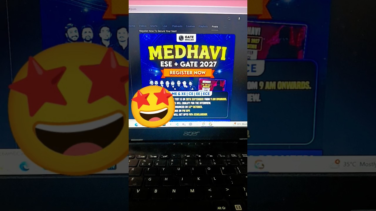 Medhavi Batch score #gate #ese