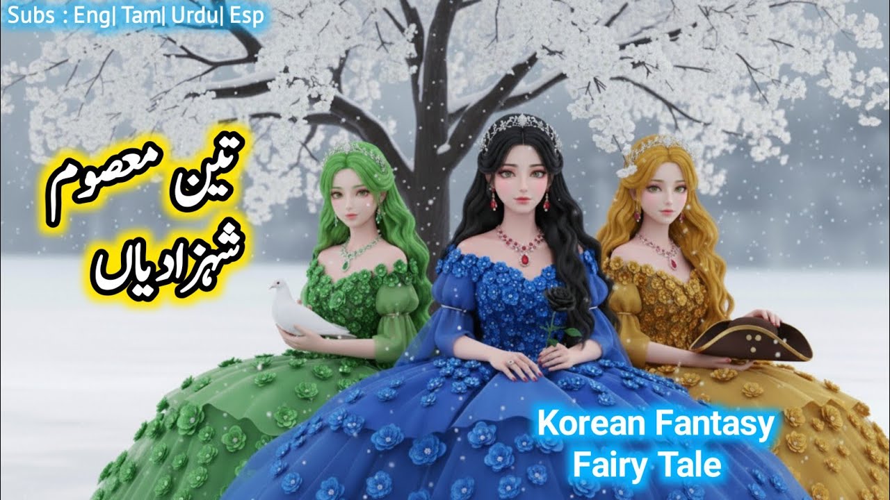 Teen Shahzadiyan Jungle Mein Kho Gayii 🥺💔 | Magical Fairy Tale Story Urdu Hindi