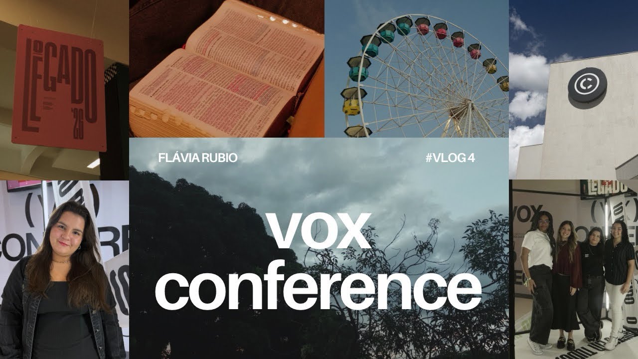 vlog | vox conference 2026: cultos, festa das cores, dia no clube, etc.