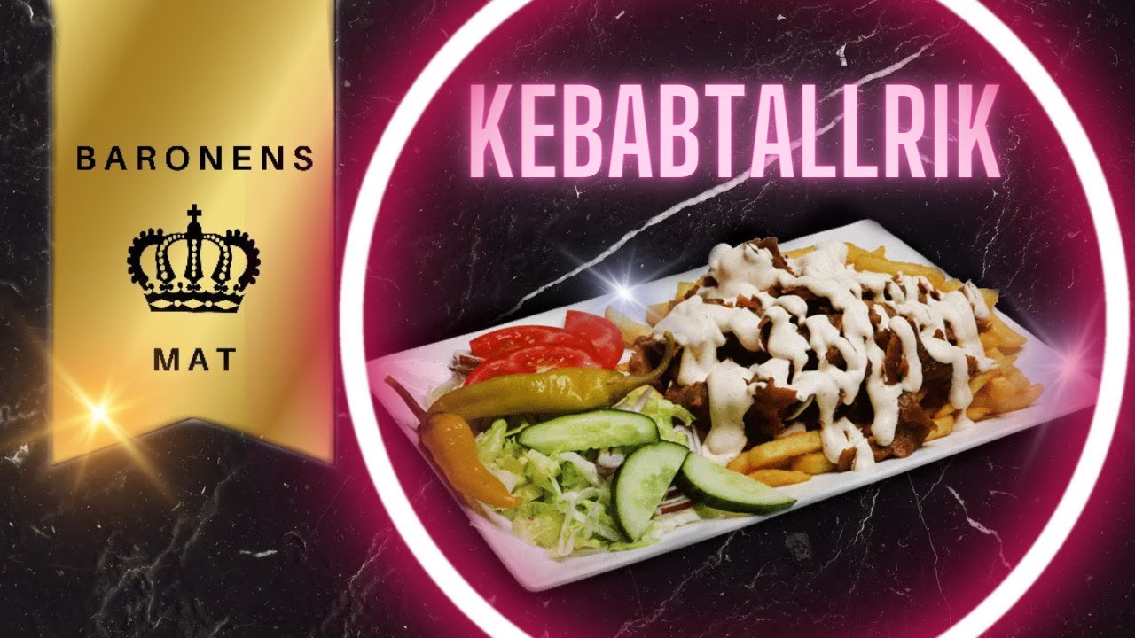 VÄRLDENS ENKLASTE KEBABTALLRIK -  GODASTE KEBABEN?