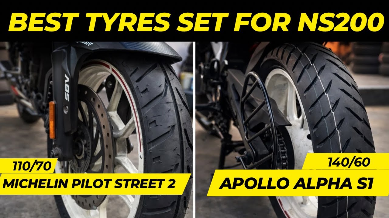 Лучшие шины для Pulsar NS200? Apollo Alpha S1 и Michelin Pilot Street 2 | ПОЛНЫЙ ОБЗОР И ПОДРОБНОСТИ