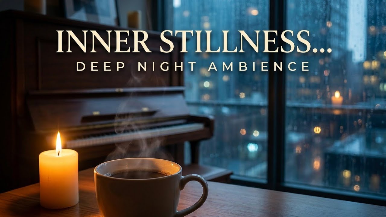 This Will Calm Your Mind — Late Night Piano & Rain | Soft Corners