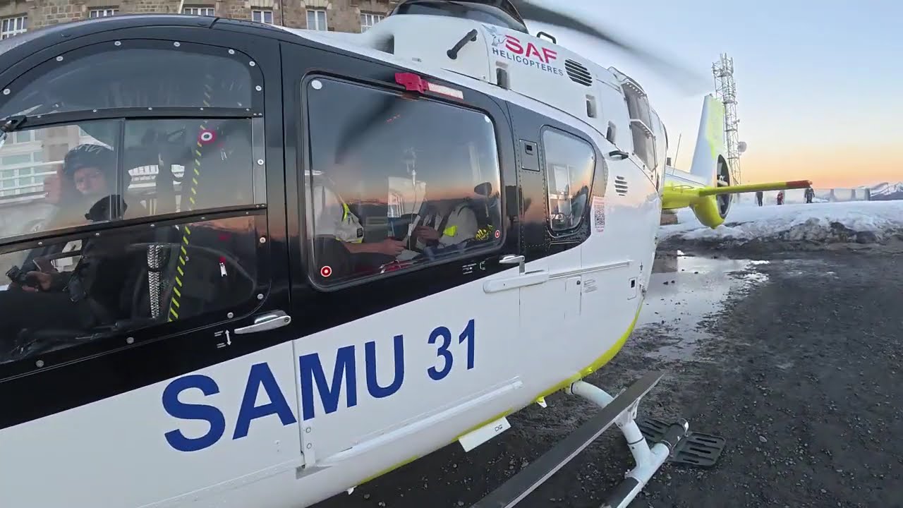 Hélico samu 31 