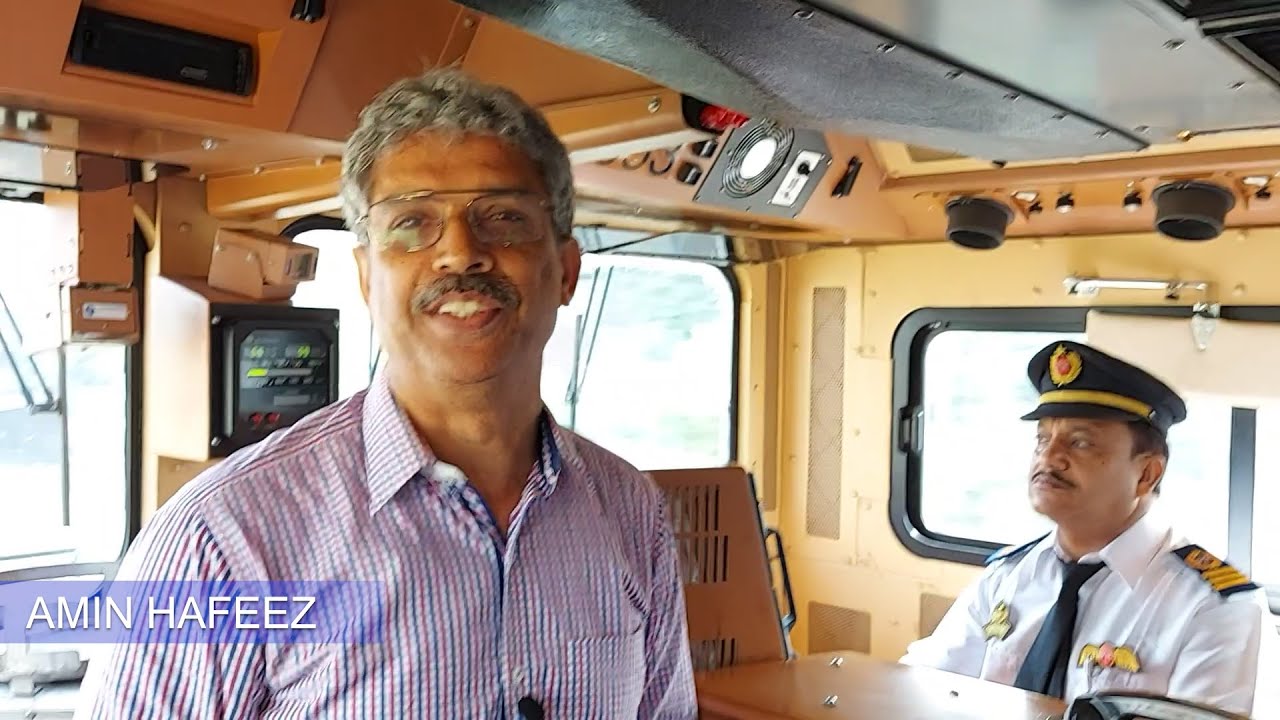 Travelling in Train Engine