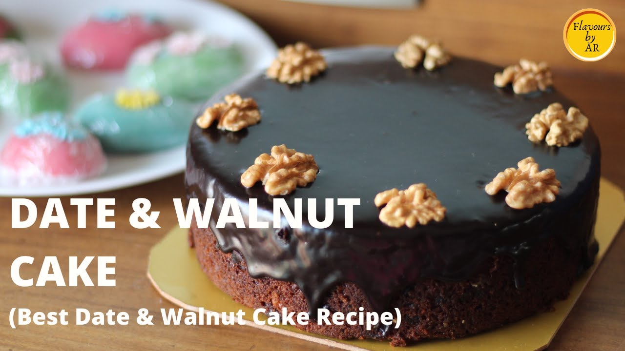Moist Date And Walnut Cake Recipe 🍰| Indulge In The Best Rich Treat - You'll Thank Me Later 💕