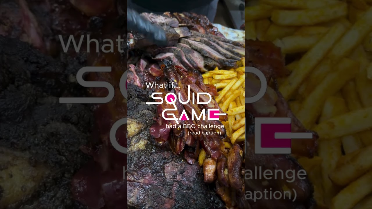 Squid Game BBQ challenge