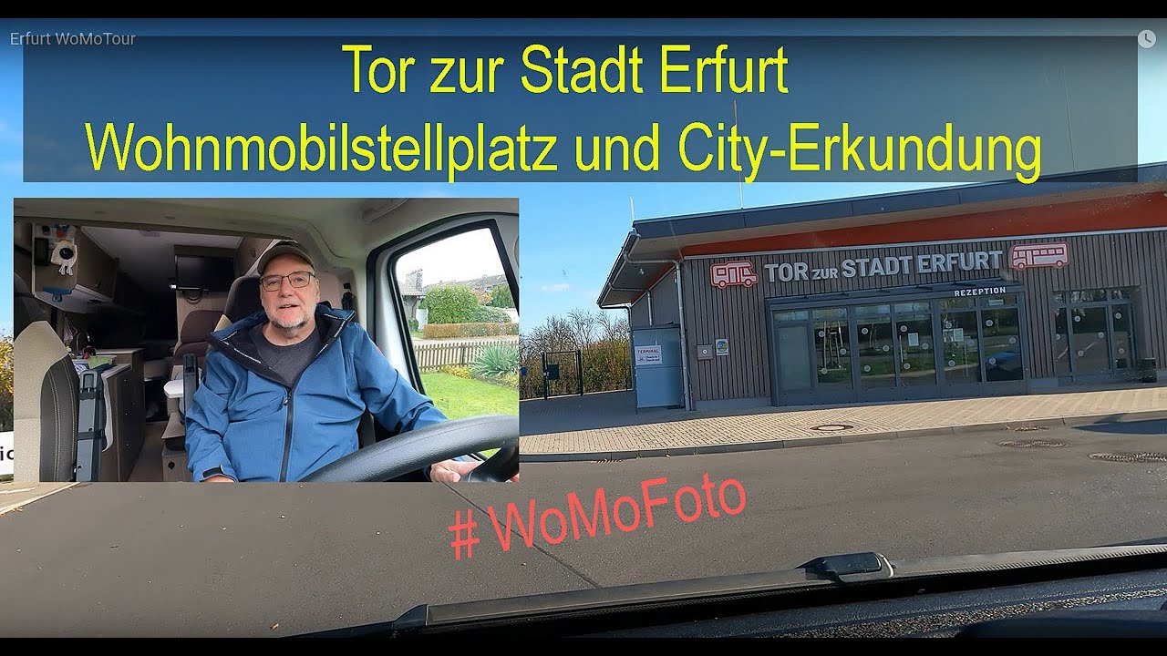 Stellplatz ‚Tor zur Stadt Erfurt‘: City-Nähe mit direkter Tramanbindung #WoMoFoto