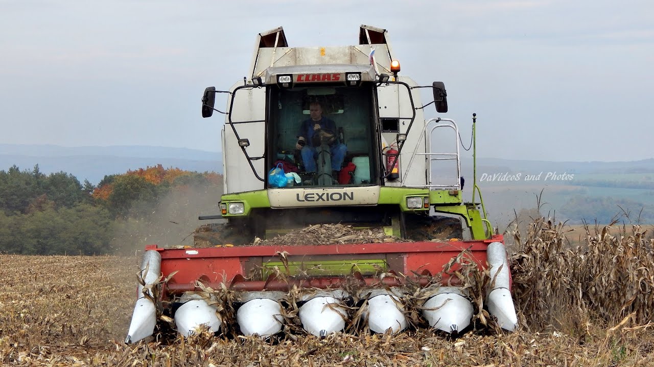 CLAAS Lexion 460 Evolution - Kukurica na zrno/Corn harvest 2015