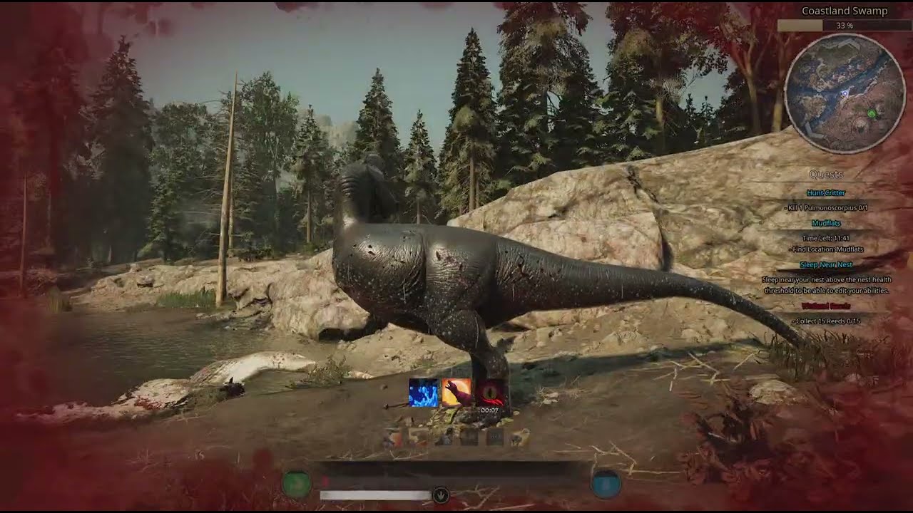 Path of Titans Rex vs 2 Carchas