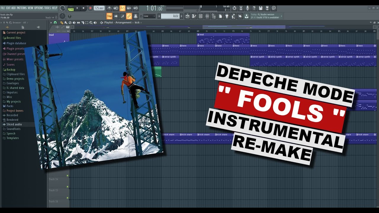 Depeche Mode '' Fools '' Instrumental Re-make