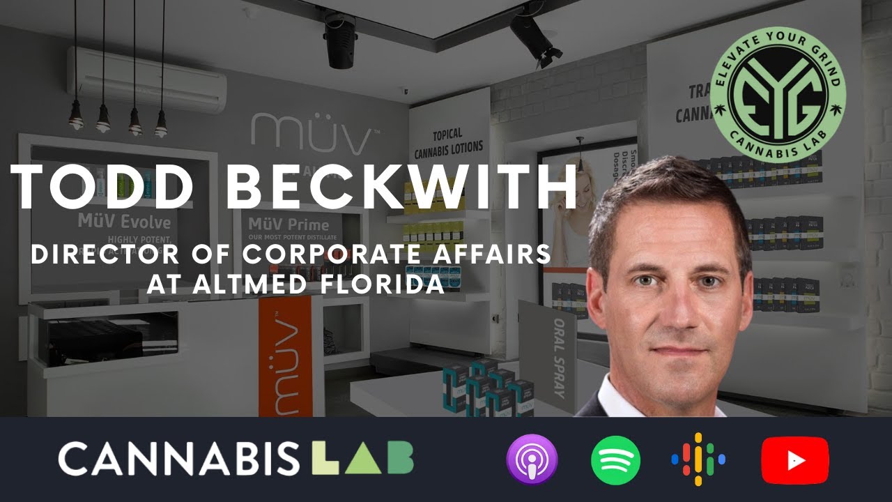 Todd Beckwith, Director of Corporate Affairs at AltMed Florida