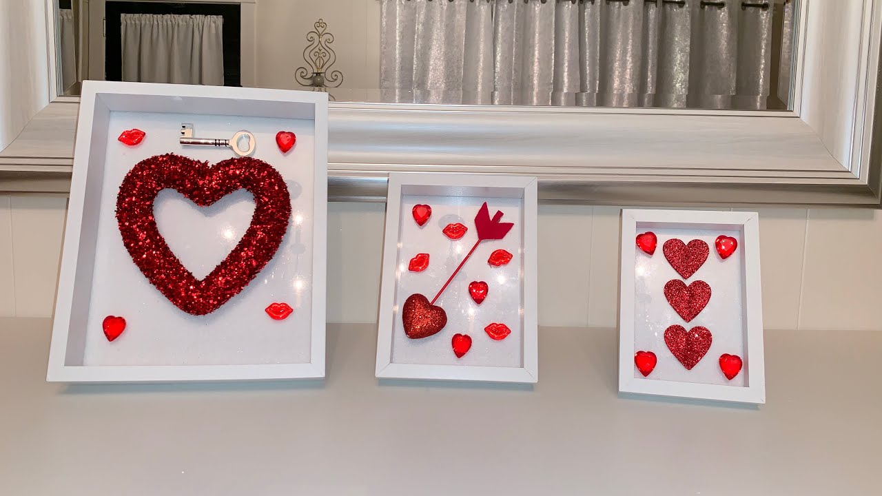 DIY: COMO DECORAR  PORTA RETRATOS PARA SAN VALENTIN