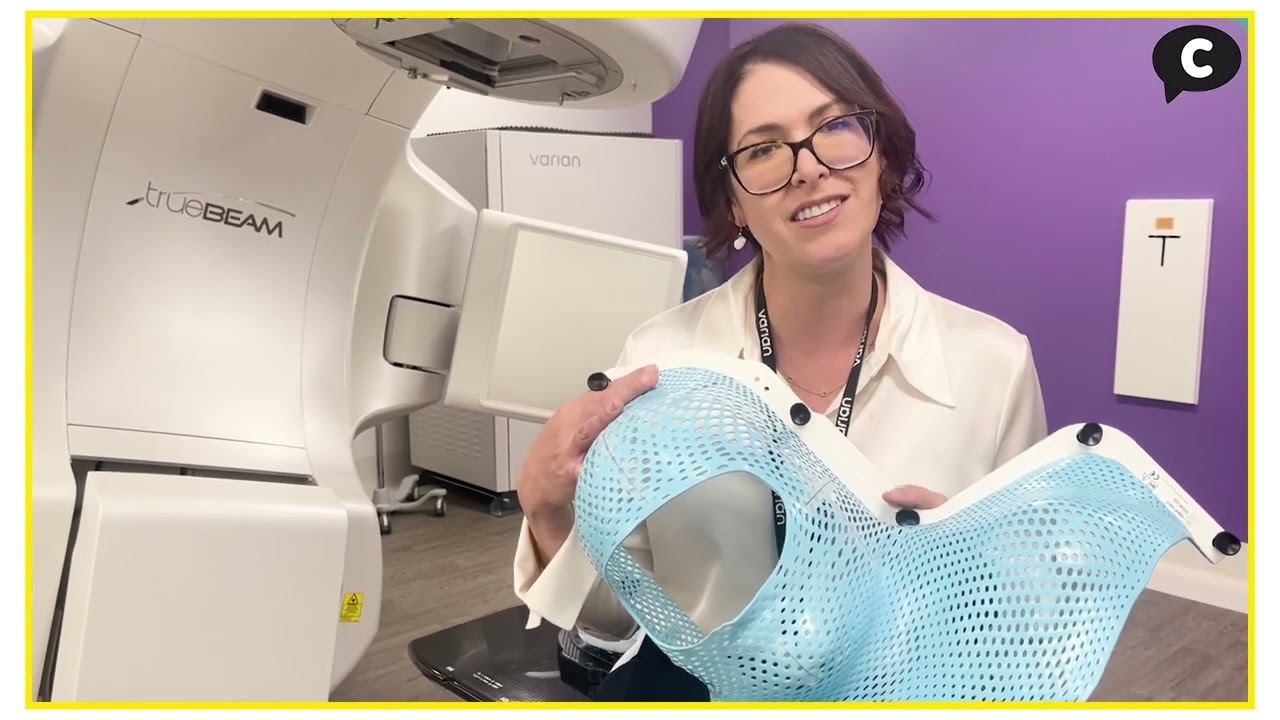 Open Face Mask. ICON Cancer Centre.   #SGRT #Radiotherapy #ImmobilisationMask #HeadandNeckCancer