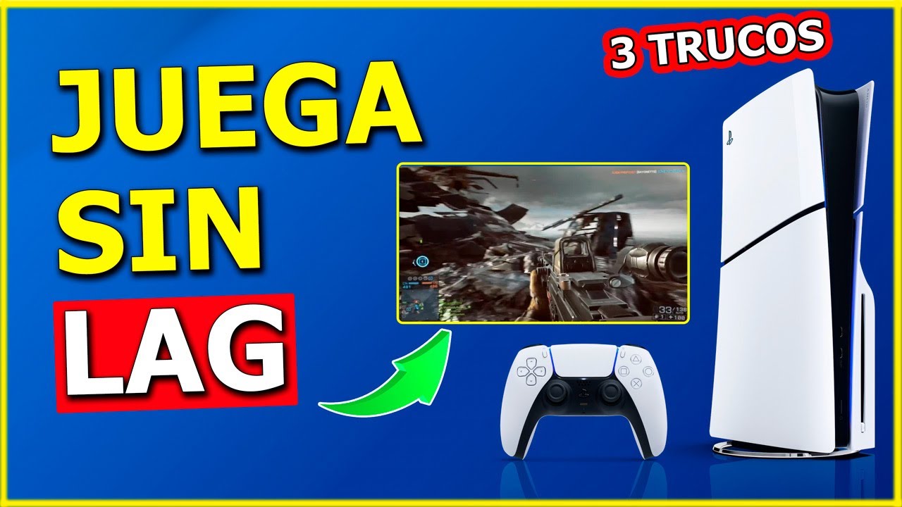Cómo Solucionar el LAG en PS5 ✅ Reduce los Picos de Latencia Rápido y Fácil (2026)