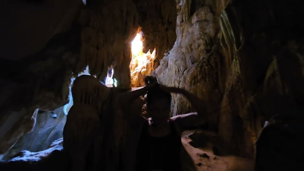 Cudugnon cave drone flight of the island el nido palawan Philippines boat tour