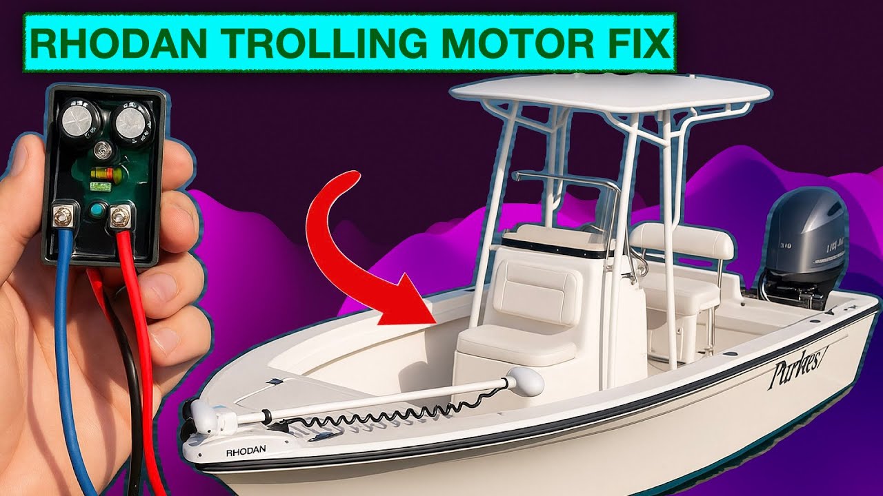 Rhodan Trolling Motor MCB Replacement