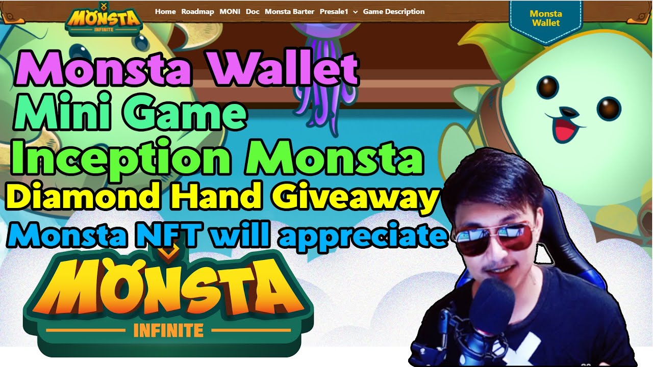 Monsta Infinite Update how to create Monsta wallet tutorial & Huge updates!