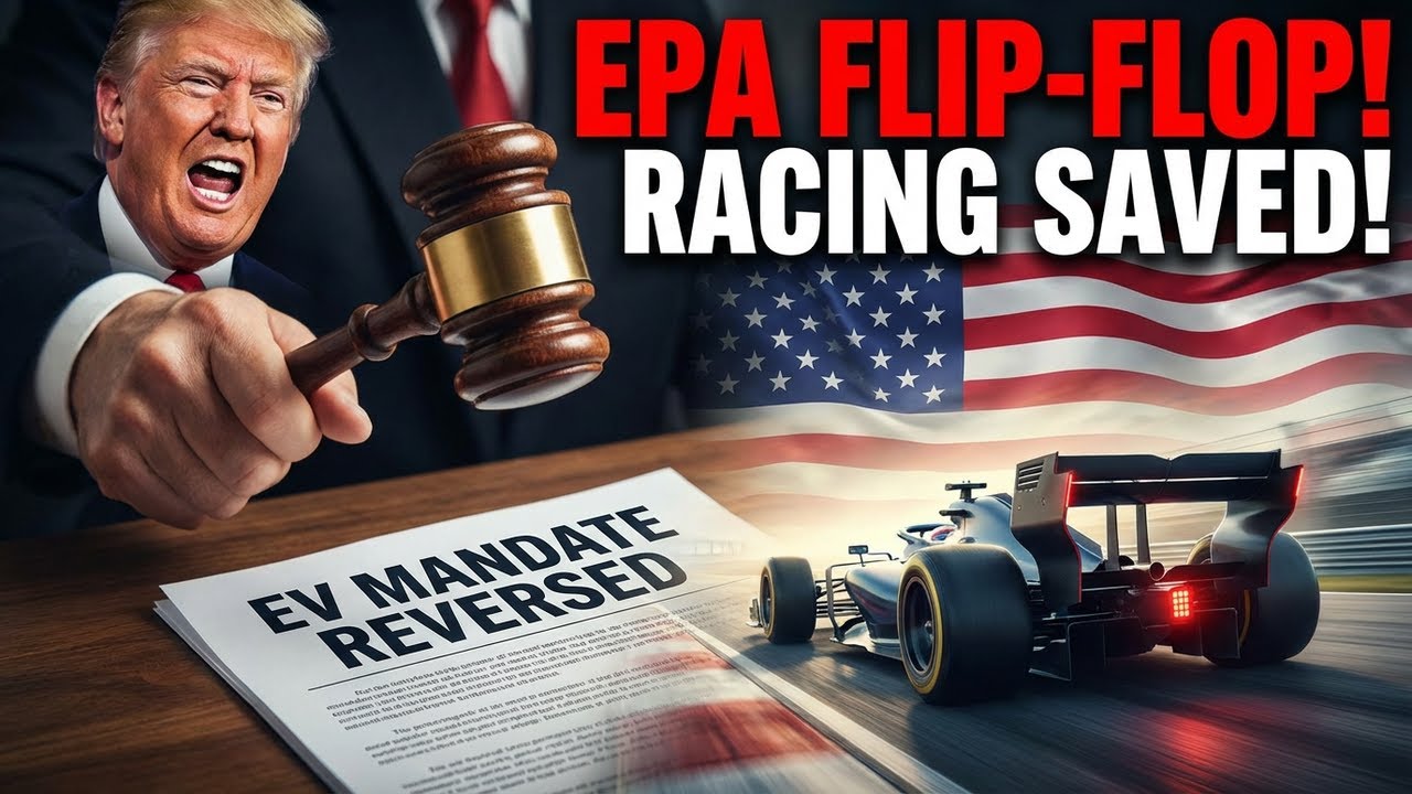 #ydbtdaily Voting For the right party CAN change the Racing industry,  The EPA reverses EV mandates!