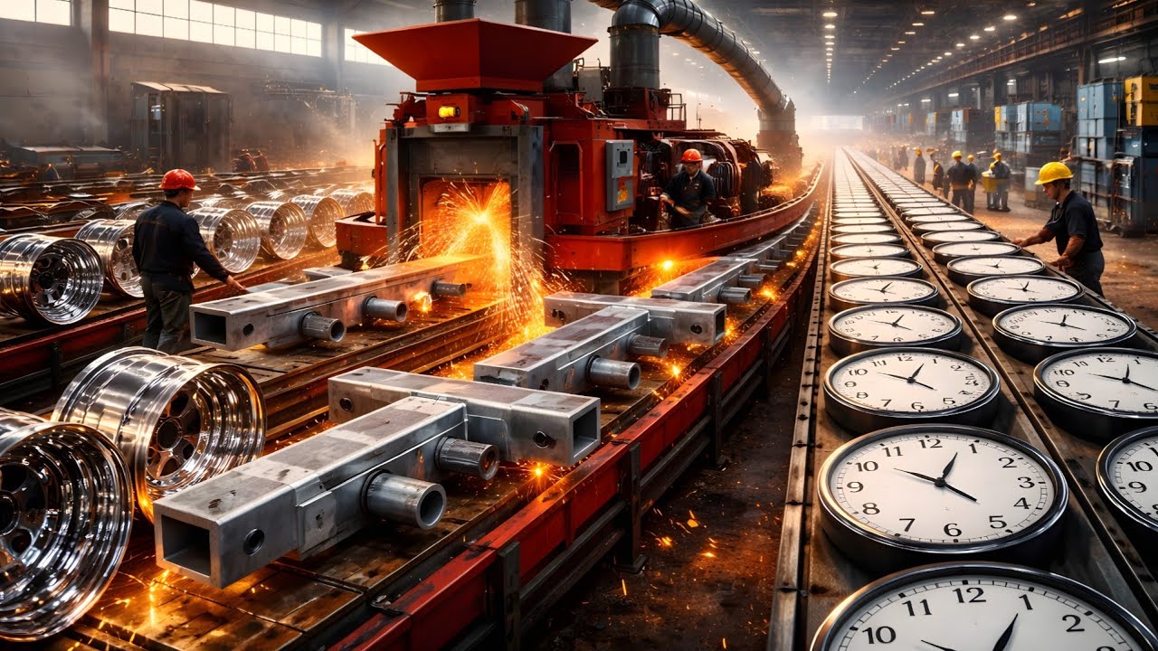 Top 7 Most Incredible Processes of Manufacturing by Different Types Mega Factories