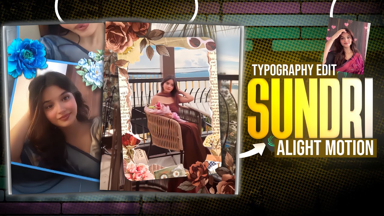 Урок по редактированию Sundari (стиль Typo) | Часть 3 – Финальный штрих + Профессиональные перехо...