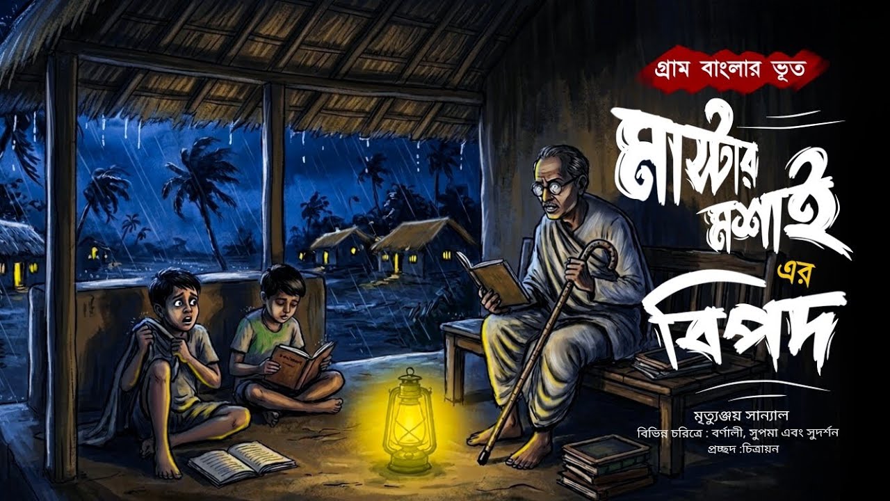 মাস্টার মশাই এর বিপদ ( মাস্টার মশাই দক্ষিণ পশ্চিমের ঘরটায় যাবেন না 😱) horror audio story in Bengali