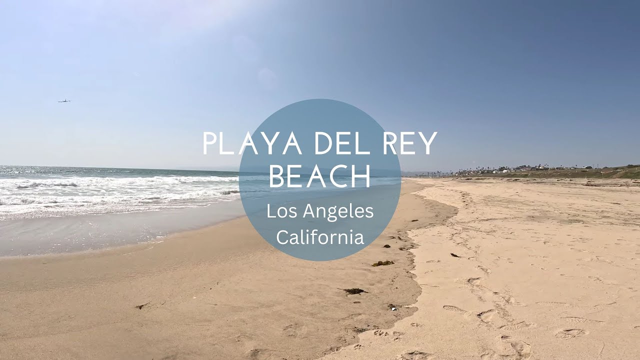 Playa Del Rey Beach - Los Angeles California - 4K Walking Tour