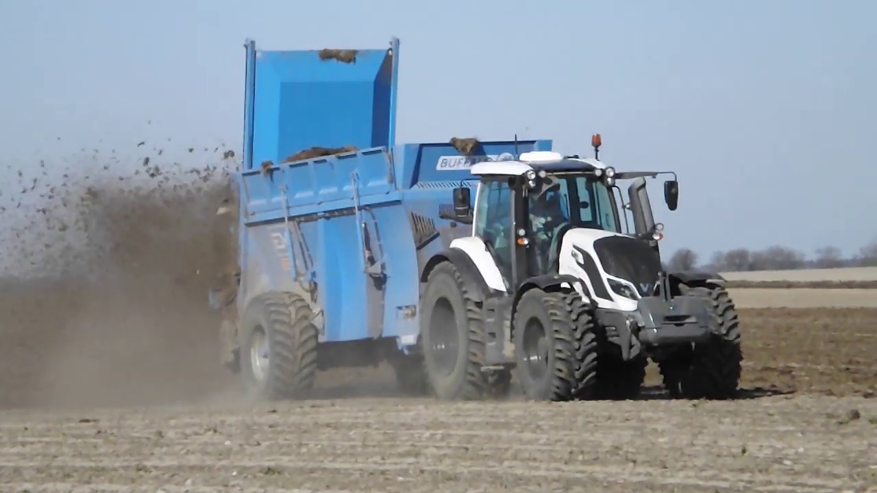 Rozrzucanie obornika, Manure spreading - EUROMILK RX 2000