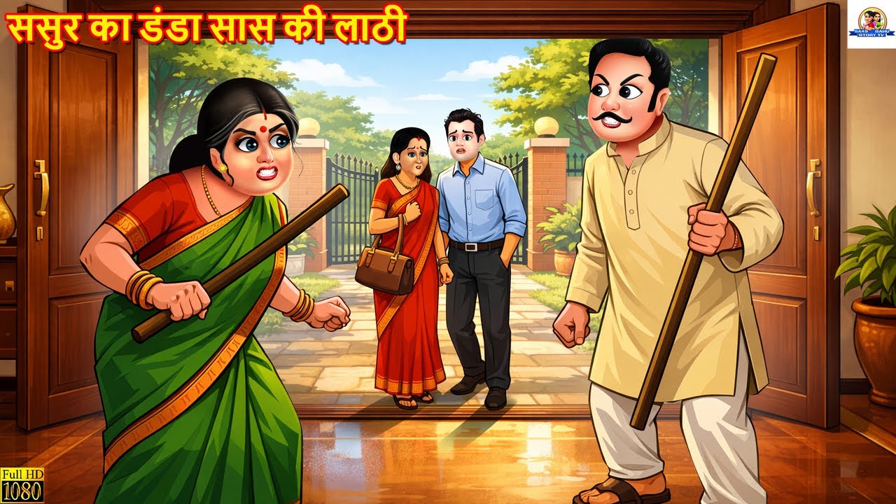 ससुर का डंडा सास की लाठी | Saas Bahu | Hindi Kahani | Moral Stories | Hindi Story | Kahaniya | Story