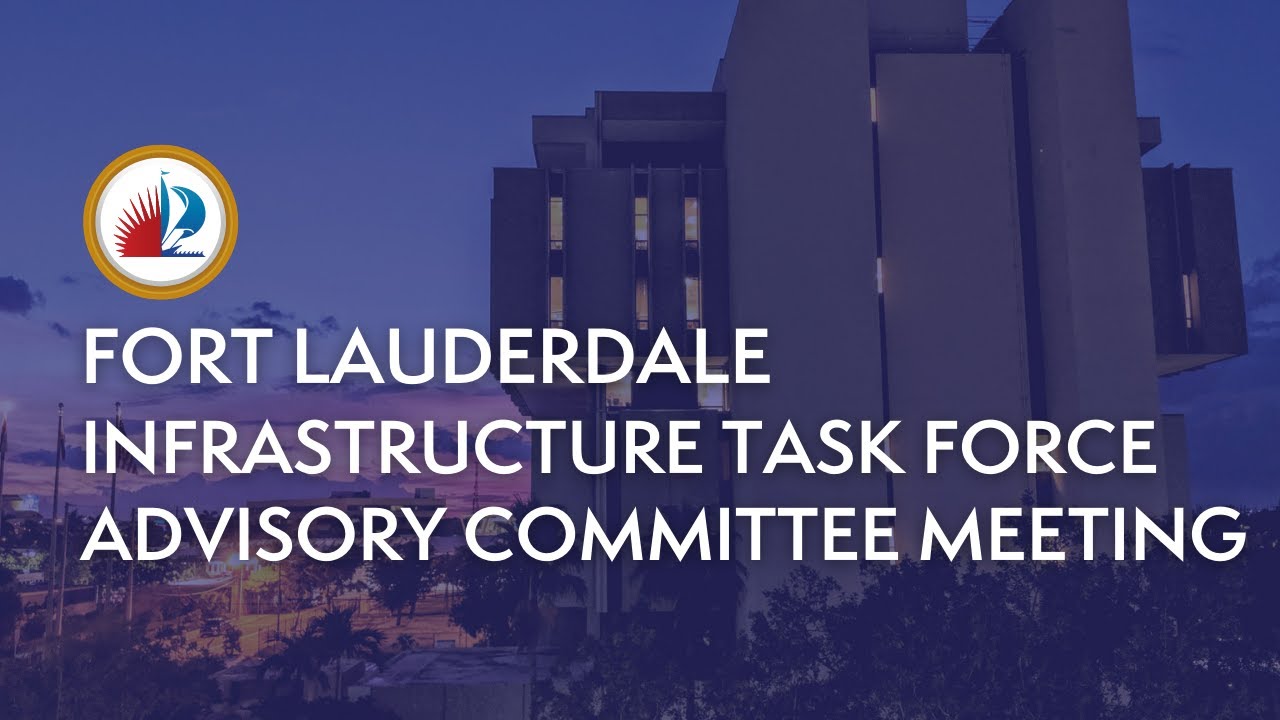Infrastructure Task Force Advisory Committee Meeting on January 6, 2022