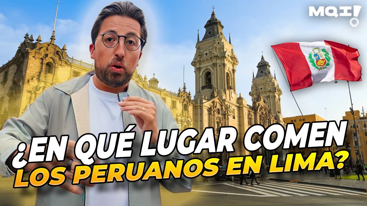 Probando COMIDA CALLEJERA en LIMA 😱🇵🇪