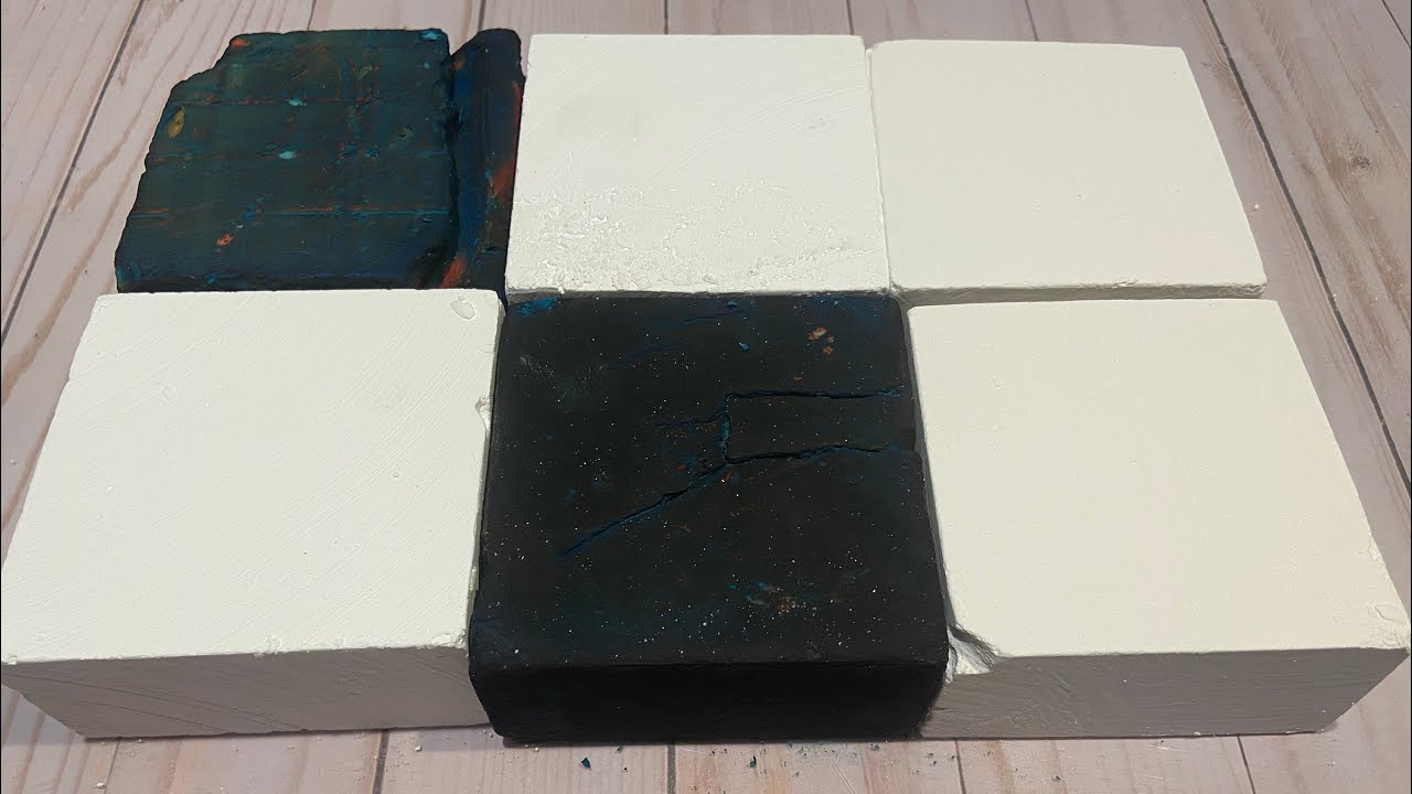 Black(?!) Dyed Nexo Gym Chalk & Plain Jane | ASMR | Oddly Satisfying