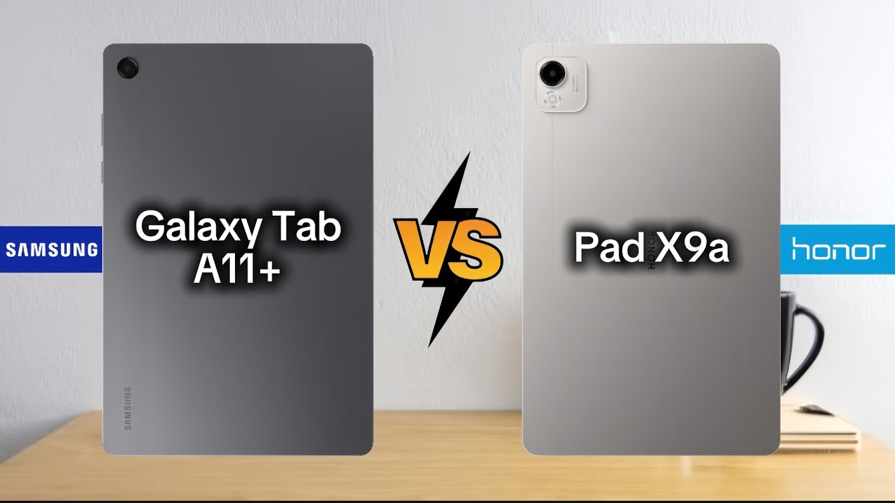 SAMSUNG Galaxy Tab A11+ vs HONOR Pad X9a | Full comparison