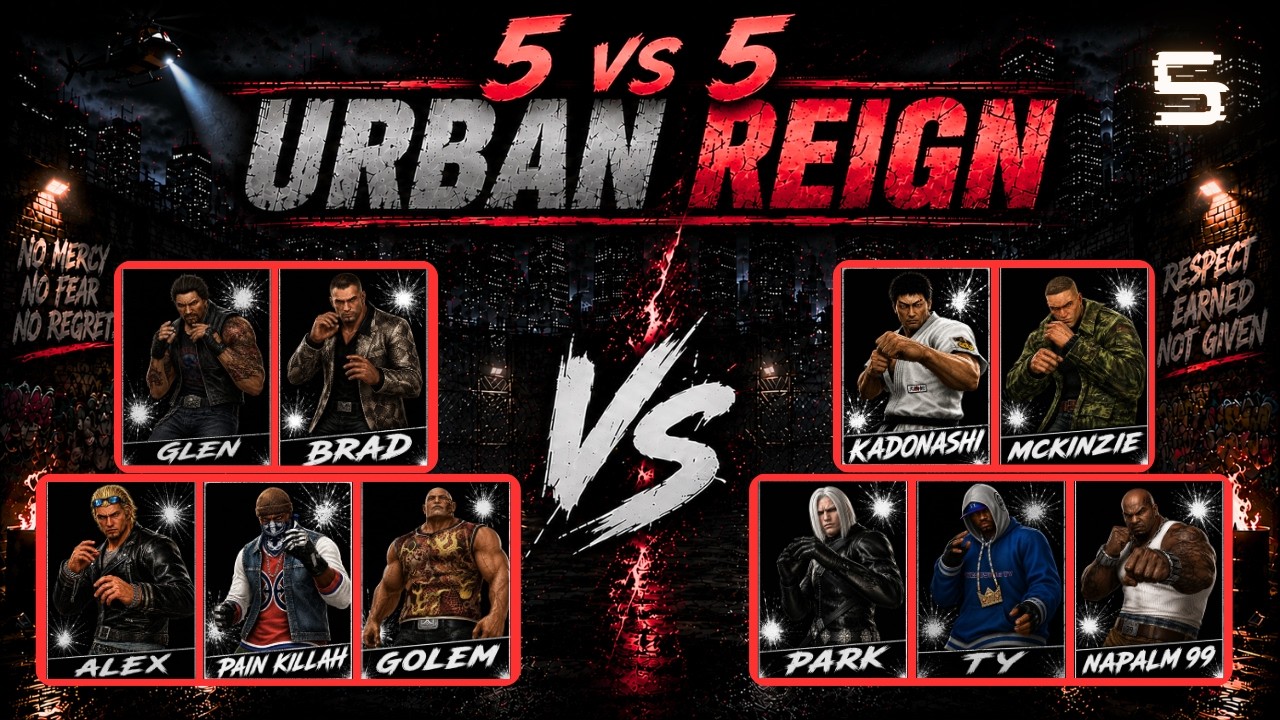 Urban reign | 1 vs 1 (CPU vs CPU) Vol.05