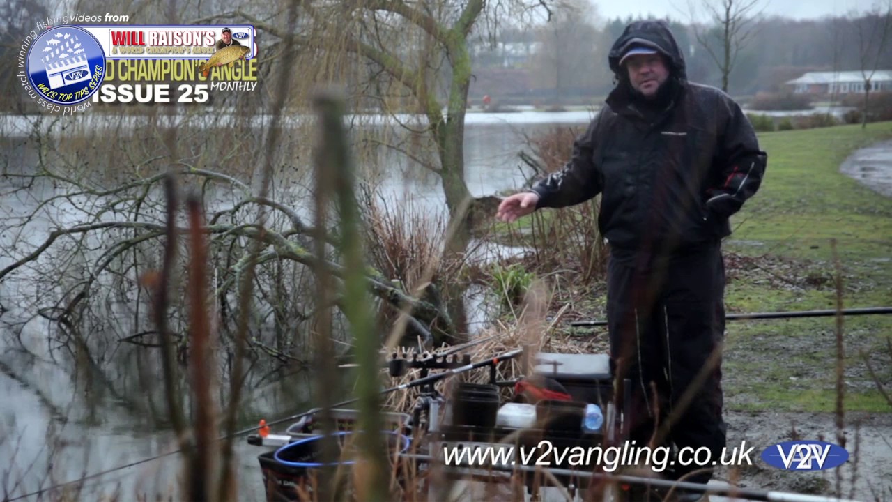 Stand Up When Legering In Winter | Will Raison's Top Fishing Tips