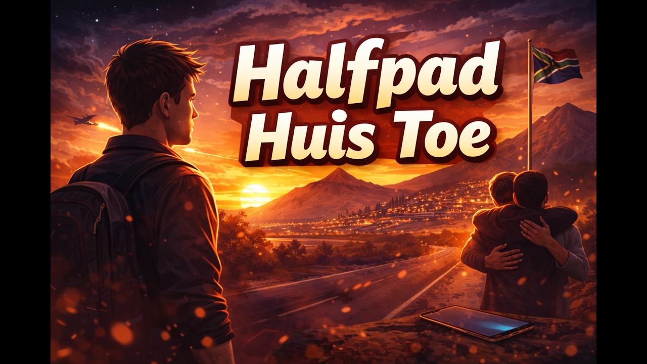WJB - Halfpad Huis Toe | Afrikaans Alternative Rock | Lyrics
